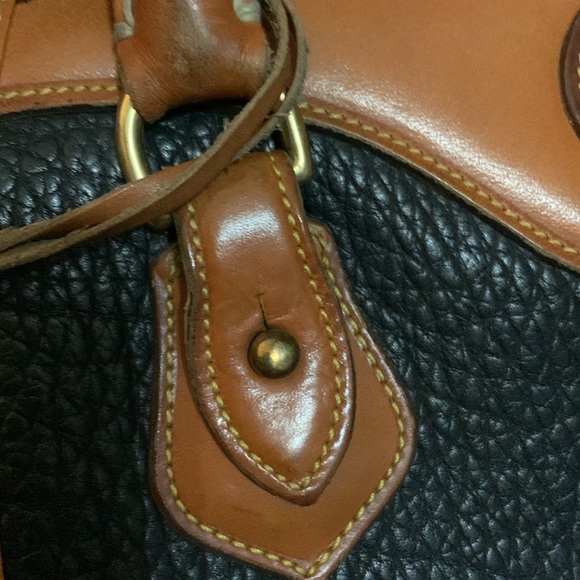 Vintage Dooney and Bourke AWL Satchel - Picture 8 of 11